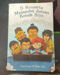 Image of 5 kesatria majapahit dalam komik Aryo
